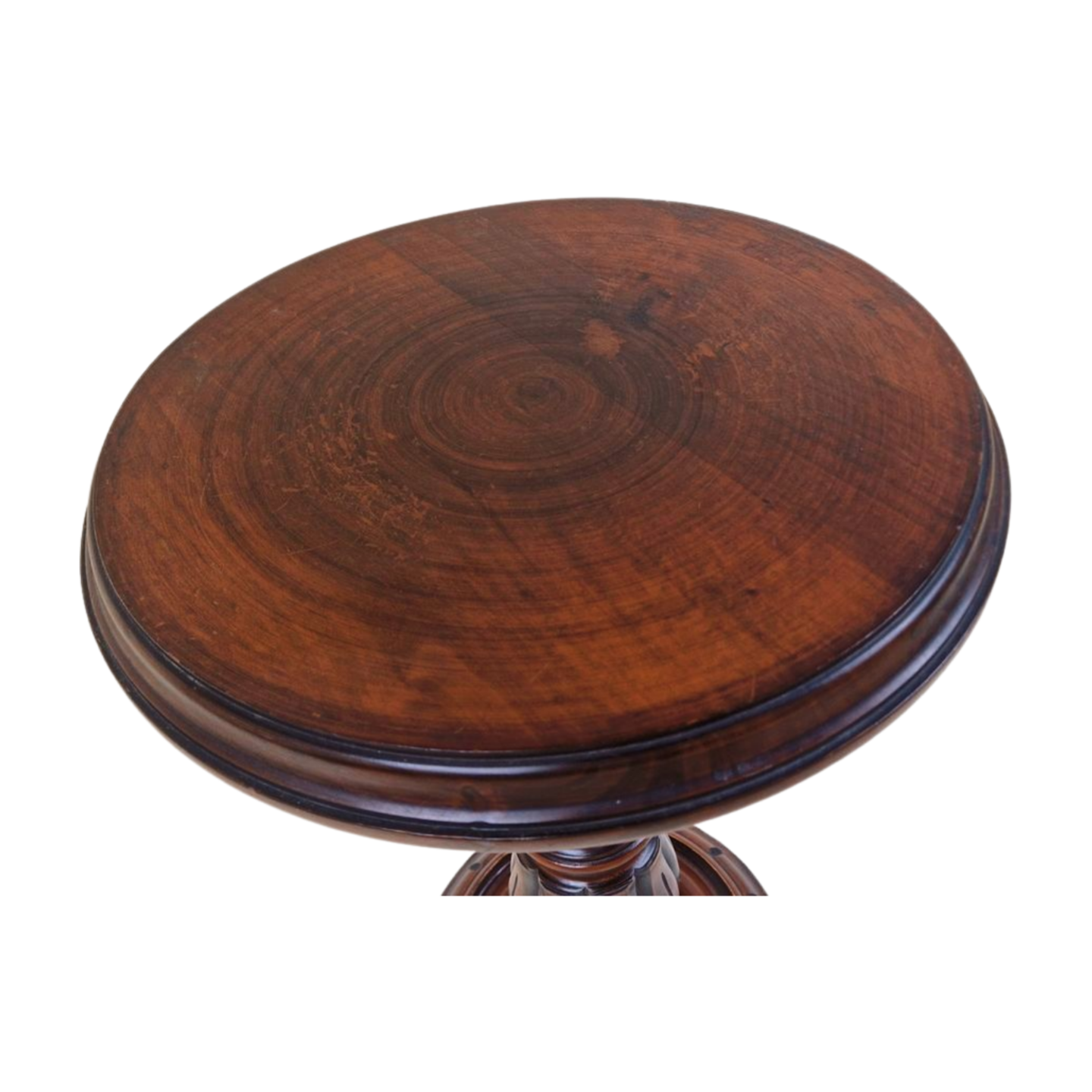Antique English Mahogany Wooden plant Stand - 1920's
