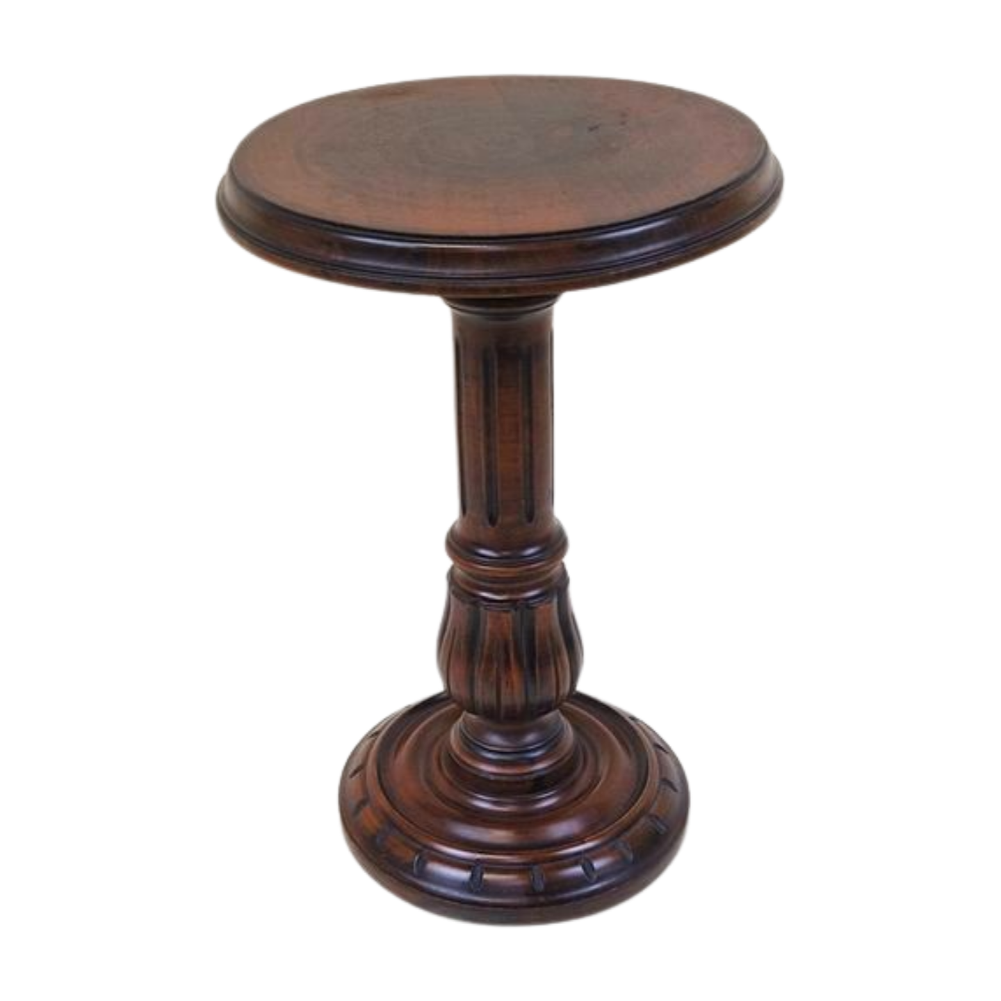 Antique English Mahogany Wooden plant Stand - 1920's