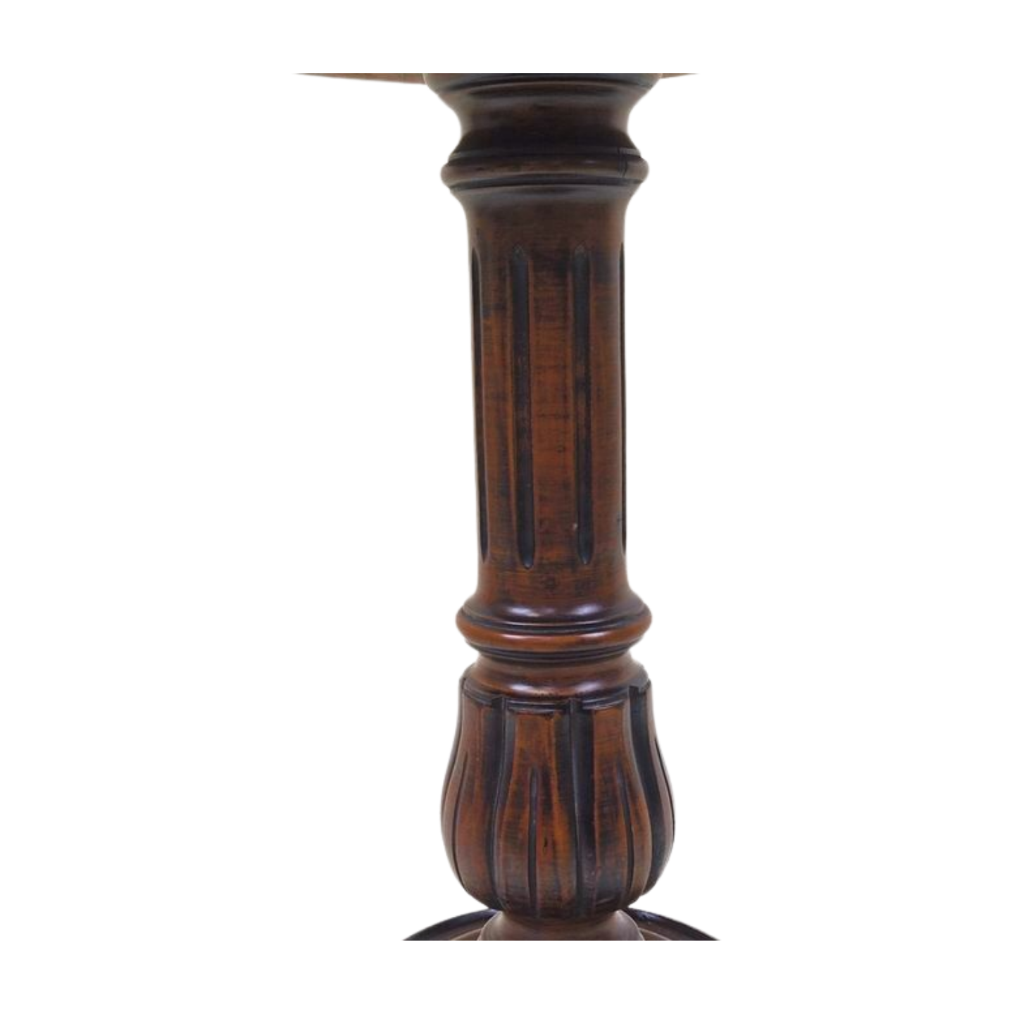Antique English Mahogany Wooden plant Stand - 1920's